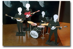 Beatles Paper Models